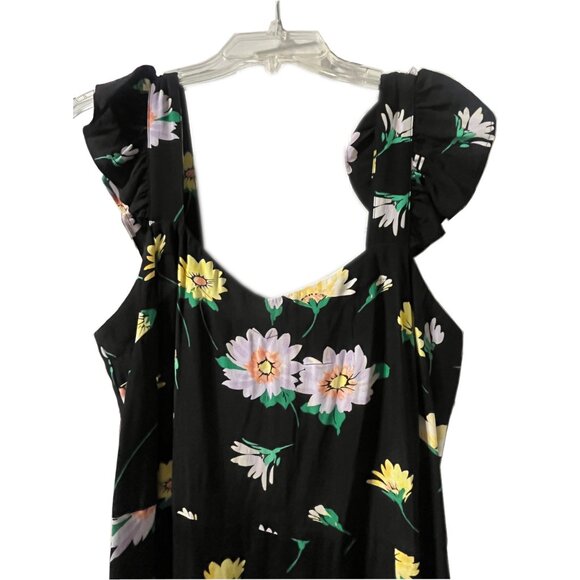 NWOT Ann Taylor LOFT Floral Print Midi Dress, Size 10 - Picture 7 of 10